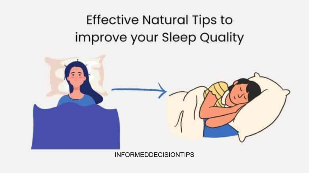 How to Naturally Improve Your Sleep Quality