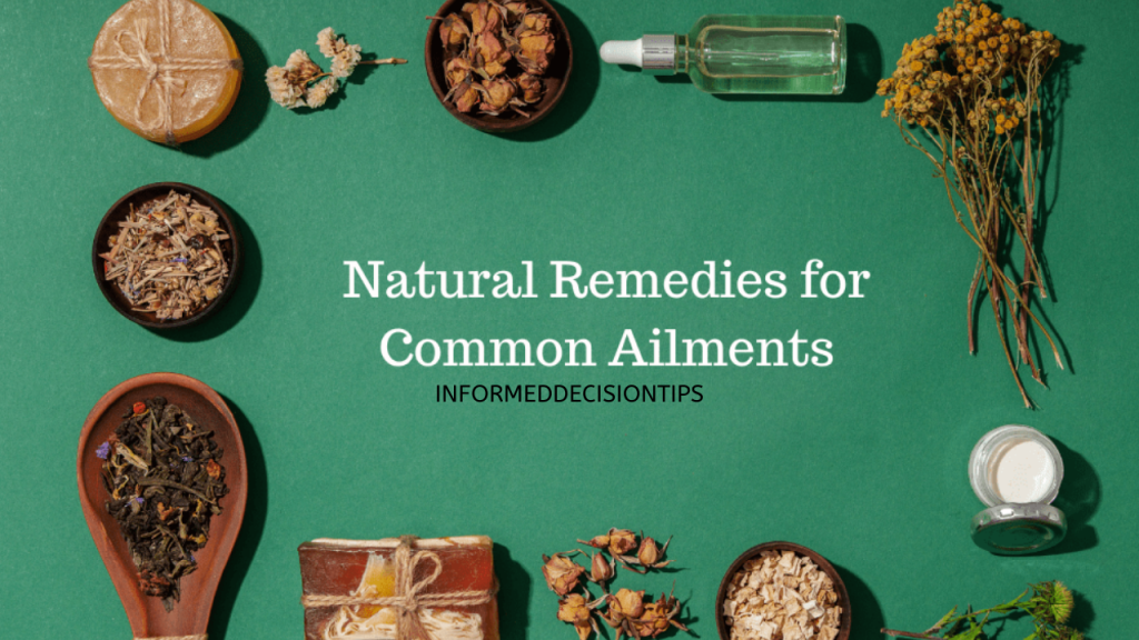 Top 10 Natural Remedies for Common Health Issues